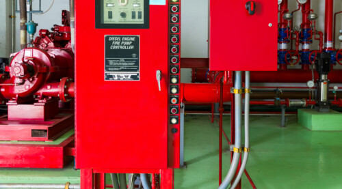 sprinklerinstallatie